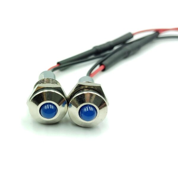 10mm 220v Blue Light Spherical shape metal indicator lamp - Image 3