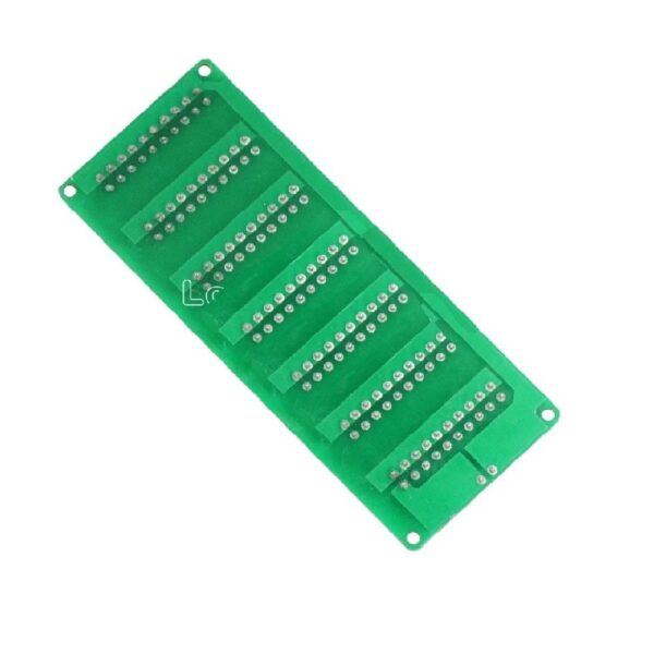 Green 7 Decade Resistor Board  1R – 9999999R Programmable Resistor Resistance Board Module 1R SMD Resistance Module - Image 3
