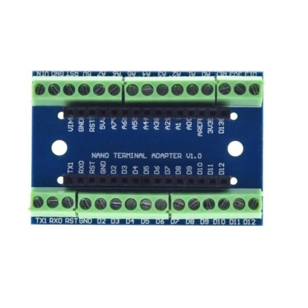 Blue NANO IO Shield V1.0 Simple Expansion Board Finished Board - Image 2