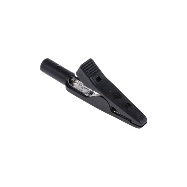 CC379 Crocodile Clips 8A Black – Industrial Grade