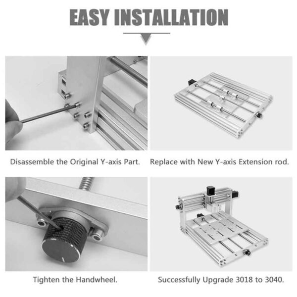 CNC 3018 Max Extension Kit (Compatible with 3018 Max Metal CNC) - Image 4