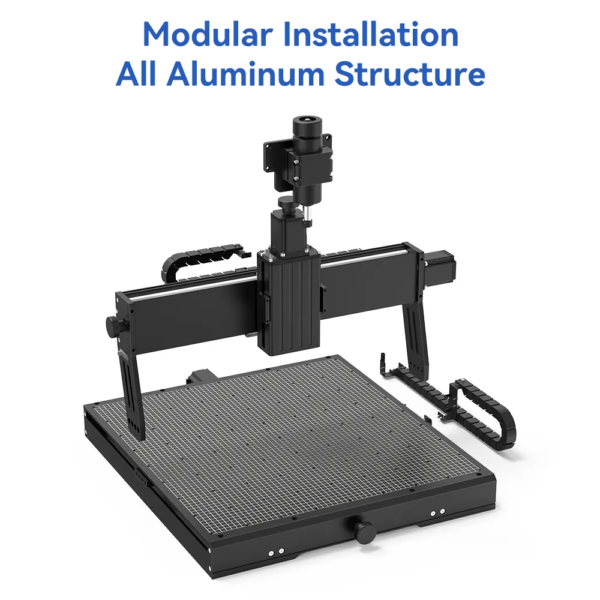 CNC 4540 500W  Router Machine With Ball Screw High-Precision Square Guide Rails for Metal, Acrylic, and Wood Cutting - Image 9