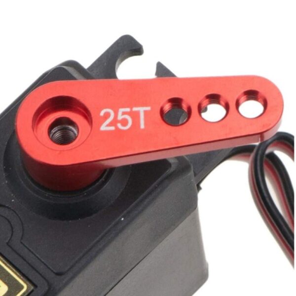 CNC Aluminium Steering Servo Horn Arm for futaba standard 25T - Image 2