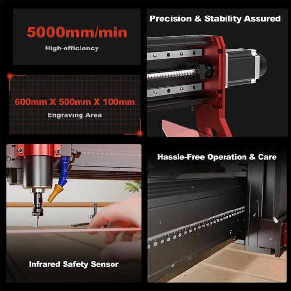 CNC Router Machine TTC-6050 – TwoTrees - Image 5