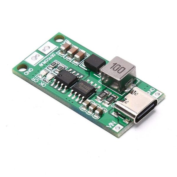 Charging Module Battery Charging Board Type-C Step-Up Boost Module 18650 Lithium Battery Charger Module( 4S 1A)