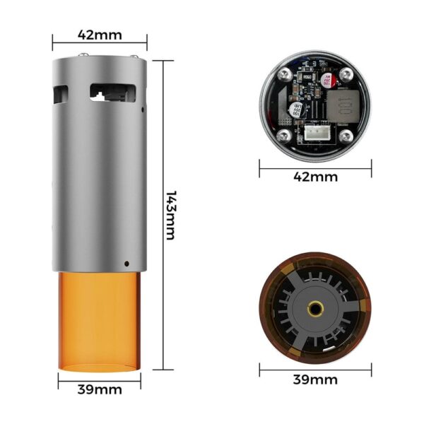Cylindrical Laser Engraving Module 10W Compatible for CNC 1610, 3018 - Image 2