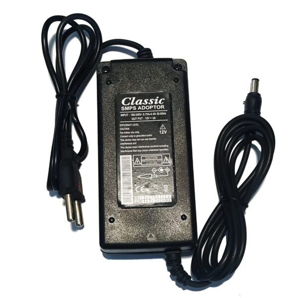 12V 3A Power Adapter - Image 2