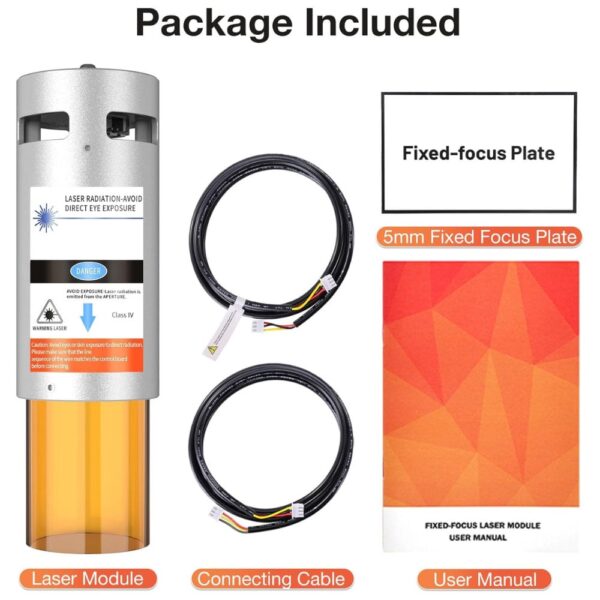 Cylindrical Laser Engraving Module 10W Compatible for CNC 1610, 3018 - Image 10