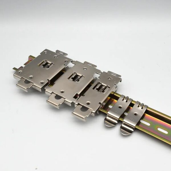 DIN-A Mounting Brackets 35mm Din Rail Clips Metal for SSR Relays - Image 2