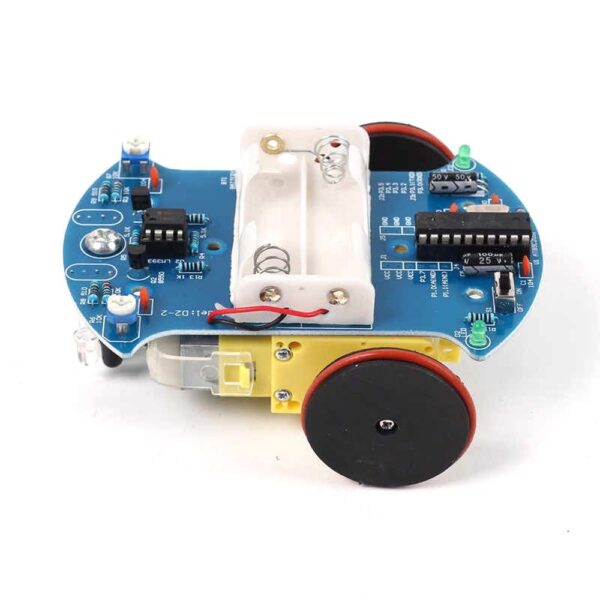 DIY D2-2 Intelligent Line follower/Tracking Smart Car Kit - Image 2