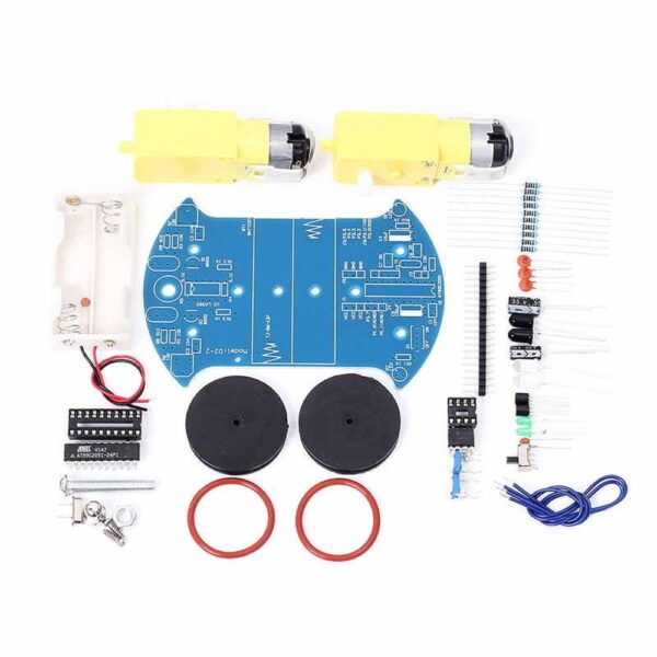 DIY D2-2 Intelligent Line follower/Tracking Smart Car Kit - Image 3