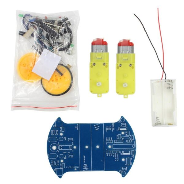 DIY D2-2 Intelligent Line follower/Tracking Smart Car Kit - Image 4