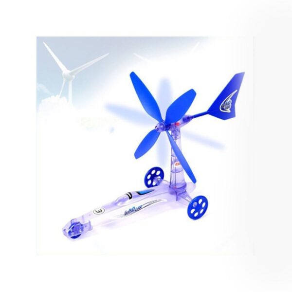 DIY Wind Power Car Educational Kit for kids Science Fun Toy - Image 5