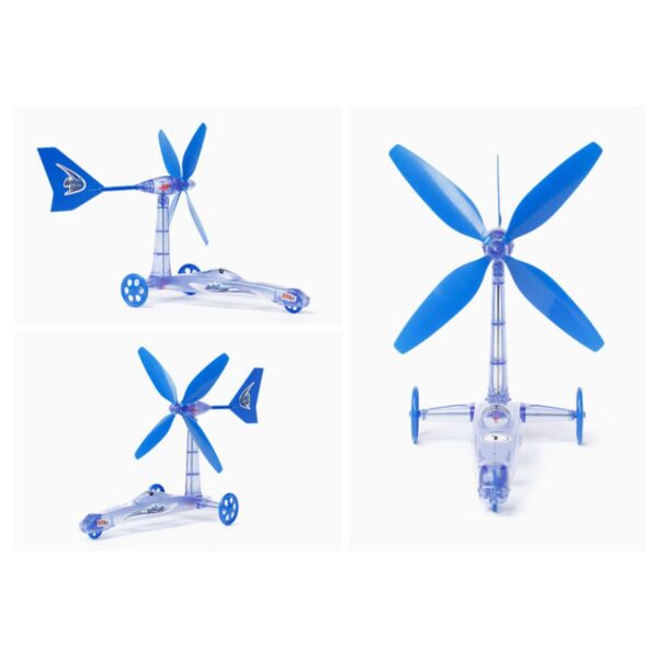 DIY Wind Power Car Educational Kit for kids Science Fun Toy - Image 7