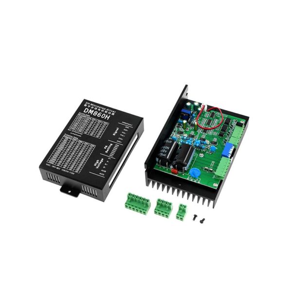 DM860H Digital Stepper Motor Driver with Micro Stepping 24 to 80V 7.2A - Image 8