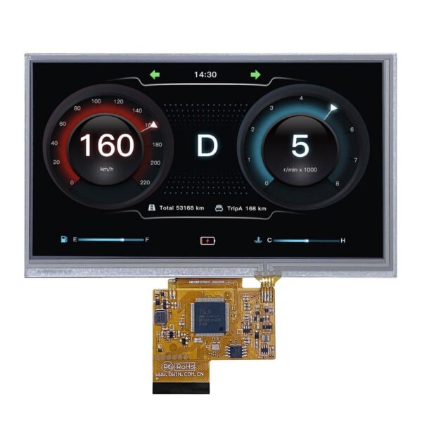 7 inch Resistive HMI Display DMG80480F070_01WTR