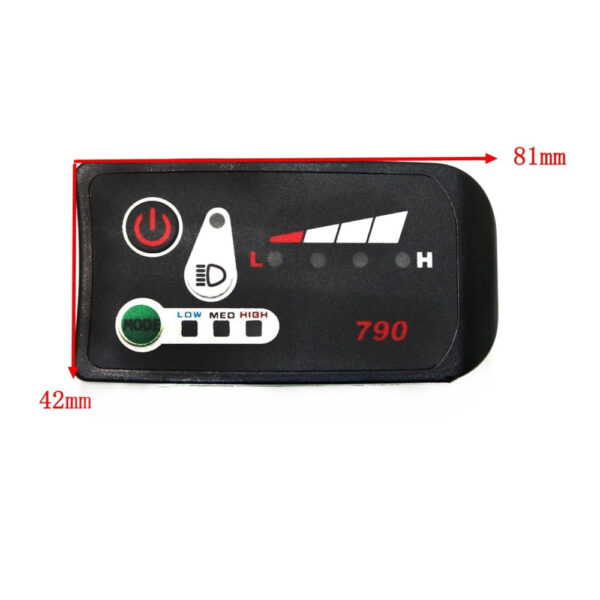 Ebike Display S790 48V LED - Image 6