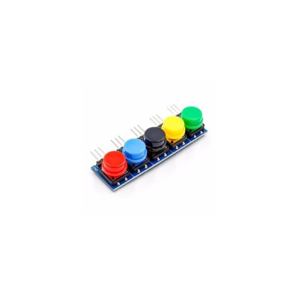 Yellow Electronic Building Blocks Big Key Button Module High Level Output - Image 3