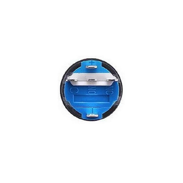 Flat Head 19MM 220V Blue Non-Latching Metal Push Button Switch with Led Light Waterproof - Image 5