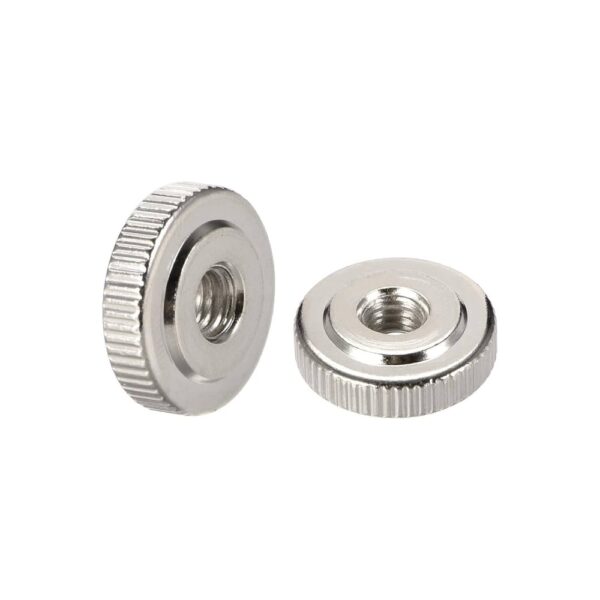 GB807 M2 M2.5 M3 M4 M5 M6 M8 M10 SS304 Stainless Steel Straight Knurled Thumb Nuts - Image 4