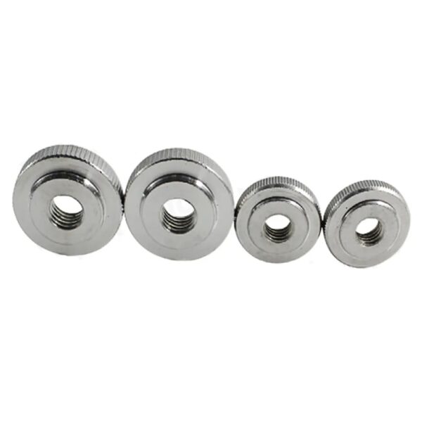 GB807 M2 M2.5 M3 M4 M5 M6 M8 M10 SS304 Stainless Steel Straight Knurled Thumb Nuts - Image 6
