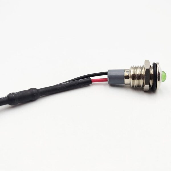 10mm 220v Green Light Spherical shape Metal Indicator lamp - Image 4