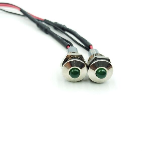 10mm 220v Green Light Spherical shape Metal Indicator lamp - Image 5