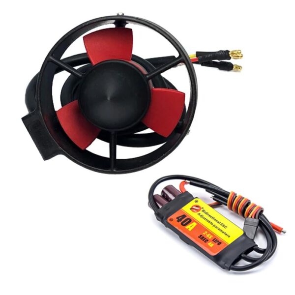 Hobbyocean Underwater Thruster 12-16V 860KV 300W Reverse Brushless Motor + 40A ESC for RC Bait Tug Boat Nest Ship Submarine ROV Robot Underwater Propeller