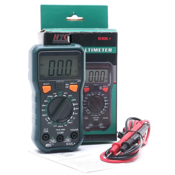 HTC 830L+ Digital Multimeter - Image 3