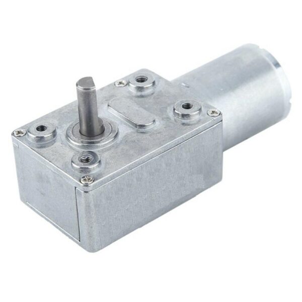 12V 30 RPM Worm Gear Box Motor - Image 3