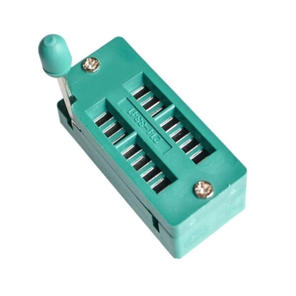 IC Test Universal ZIF Socket 14pin 14 pin dip 2.54mm IC Socket Pitch
