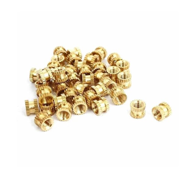 Insert Nut M5 X 5.0mm Brass Heat set Threaded Round ( Pack of 25) - Image 3