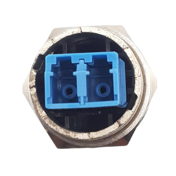 LC-LC Key Stone Jack Panel Mount Metal Connector - Image 5