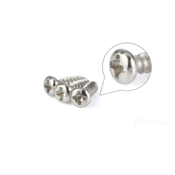 M2 X 4mm Mild Steel Phillips Screws - Image 2