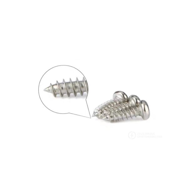 M2 X 4mm Mild Steel Phillips Screws - Image 3