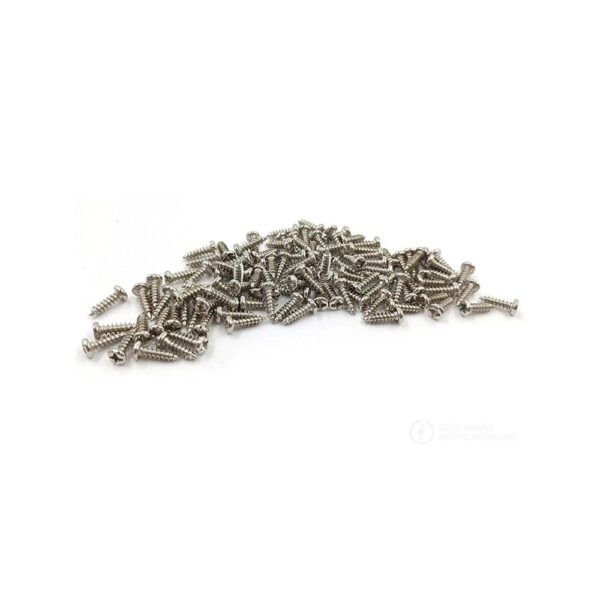 M2 X 4mm Mild Steel Phillips Screws - Image 4