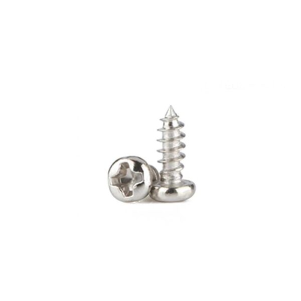 M2 X 4mm Mild Steel Phillips Screws