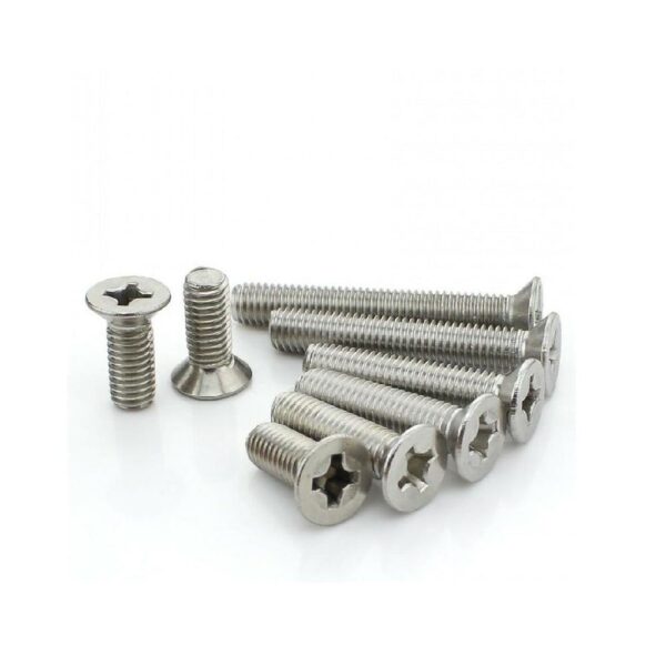 M3 X 8mm Bolt  SS 304 CSK Countersunk Philips Head – 25 Pcs - Image 5