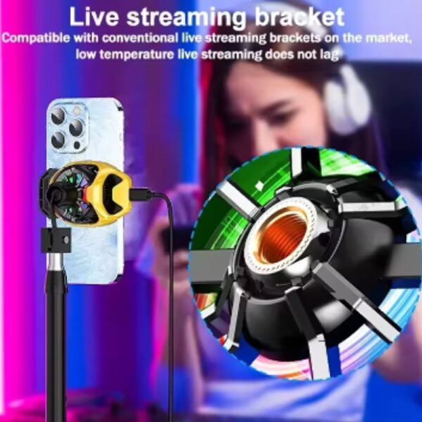 MEMO DL22 5V Fast Cooling Can Freeze Magnetic Phone Cooler For Gaming - Image 3