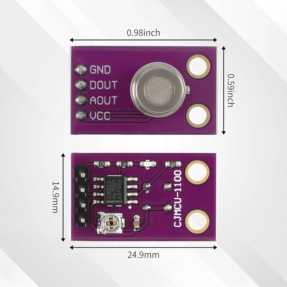 MS-1100 VOC Gas Sensor Module - Image 3