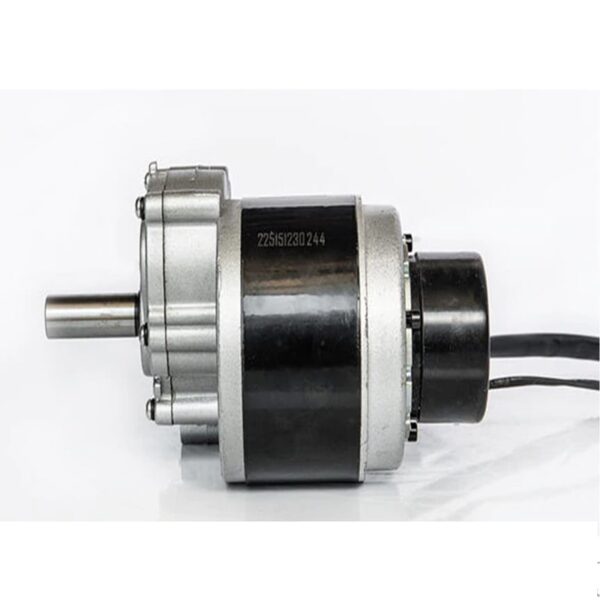 MY1016ZL 24V 250W 120 RPM Electric Brushed Gear Wheelchair DC Motor with Electromagnetic Breaks - Image 3