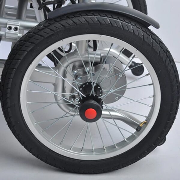 MY1016ZL 24V 250W 120 RPM Electric Brushed Gear Wheelchair DC Motor with Electromagnetic Breaks - Image 6