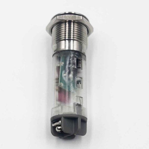16mm 12V Red LED Metal Buzzer With Light - Image 8