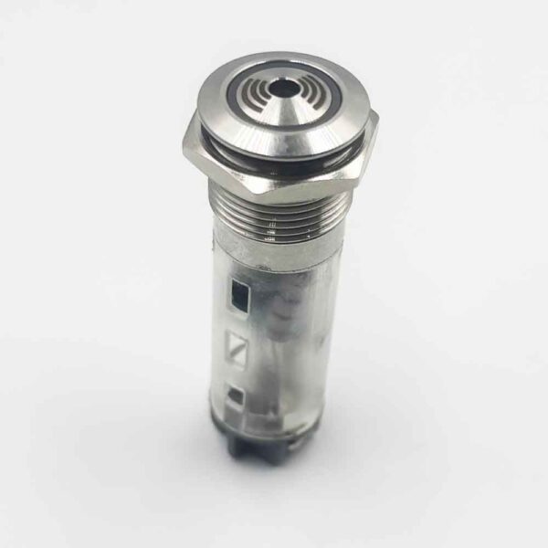 16mm 12V Red LED Metal Buzzer With Light - Image 3