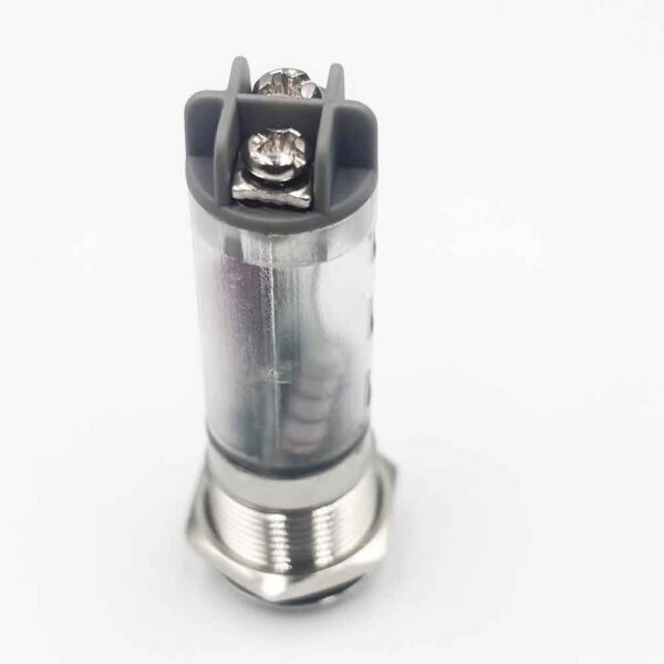 16mm 12V Red LED Metal Buzzer With Light - Image 6