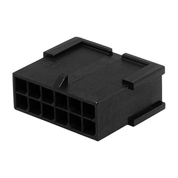 Molex 12 Pin 3mm Pitch Micro-Fit Male Connector Housing With Crimping Pins (1 Set) - Image 2