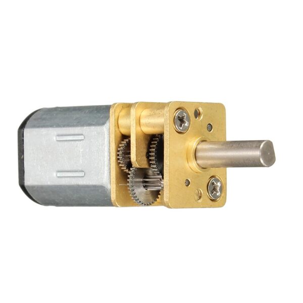 N20 12V 200 RPM Micro-Gear DC Motor - Image 3