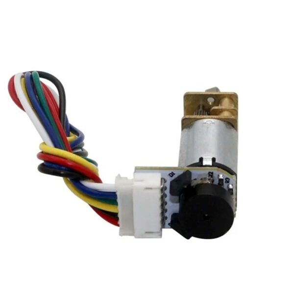 N20 6V 100RPM Micro Metal Gear Motor With Encoder - Image 2