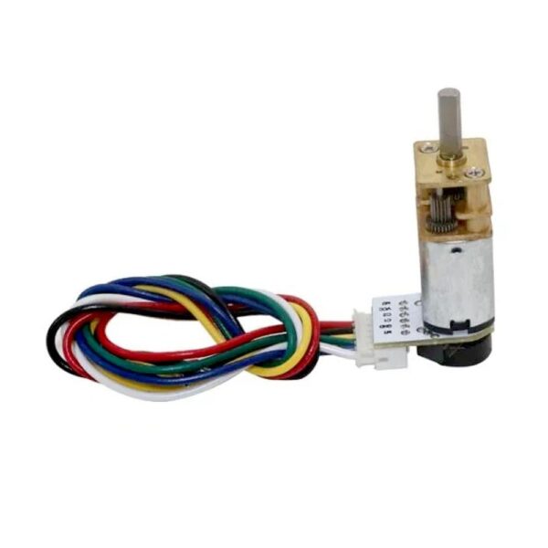N20 6V 100RPM Micro Metal Gear Motor With Encoder - Image 5