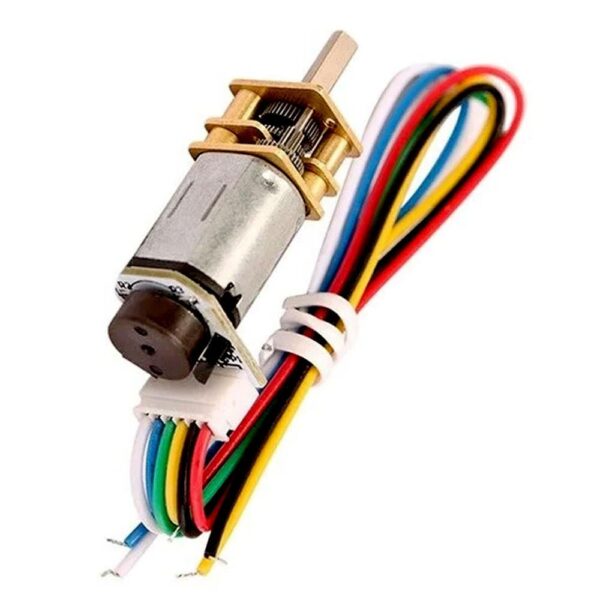 N20 6V 100RPM Micro Metal Gear Motor With Encoder - Image 7